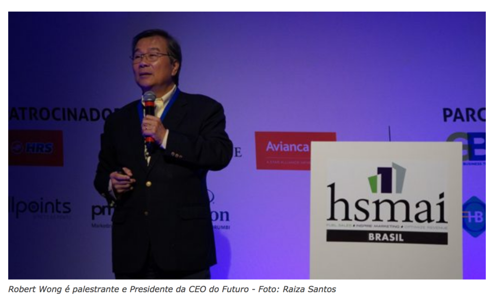 Robert Wong palestra sobre Liderança na 3ª Strategy Conference da HSMAI