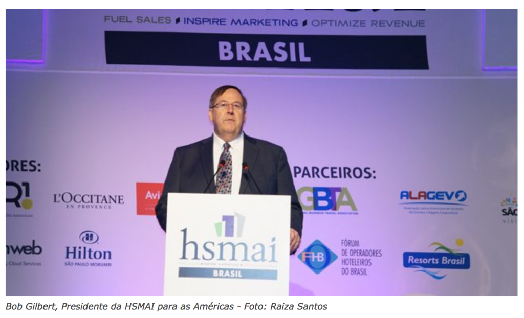 Presidente da HSMAI para as Américas ministra painel sobre Ambiente Digital para Hotelaria