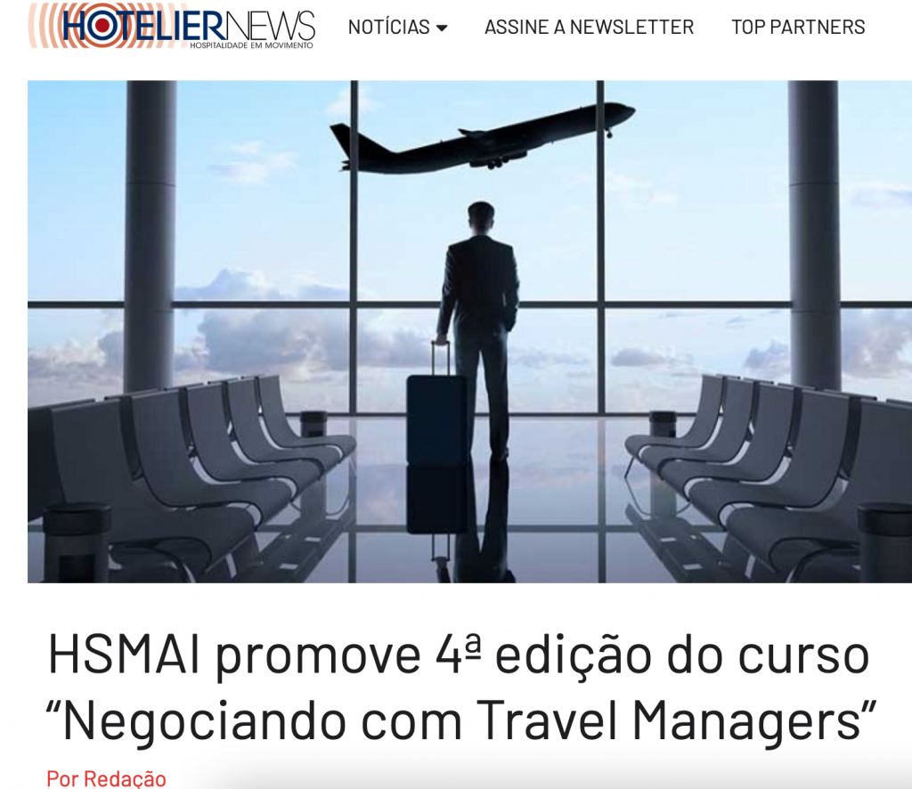HSMAI promove 4ª edição do curso ‘Negociando com Travel Managers’