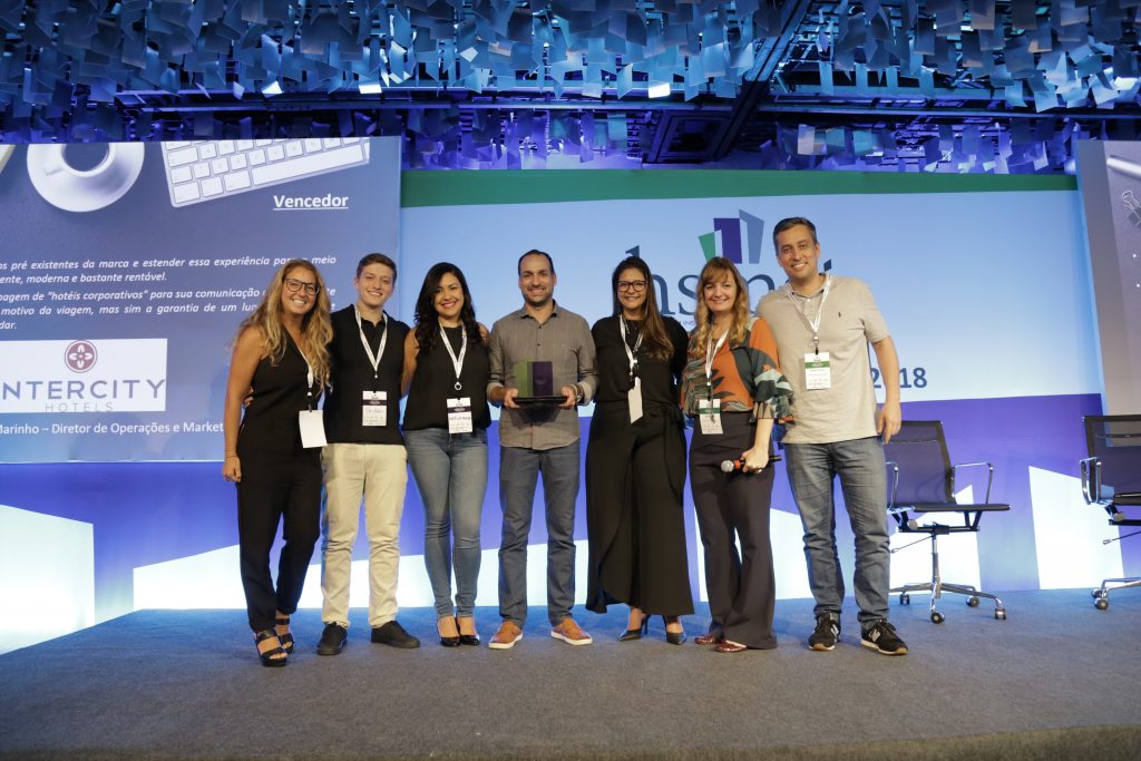 Vencedores do HSMAI AWARDS de Marketing Digital - Intercity (Equipe de Marcelo Marinho)