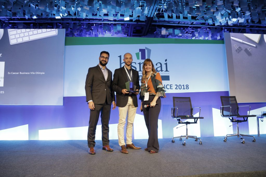 Vencedor HSMAI Award - Revenue Management - Leonardo Fontes - RM Grand Mercure Vila Olímpia