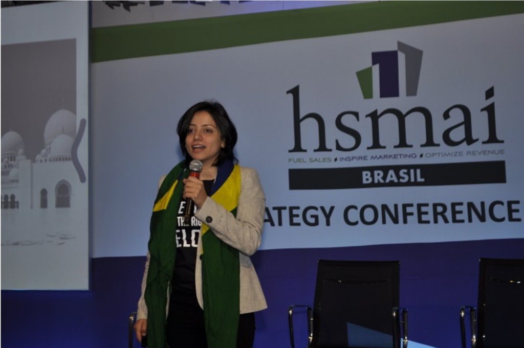 Maha Mamo, ativista política, participa da 5ª HSMAI Strategy Conference