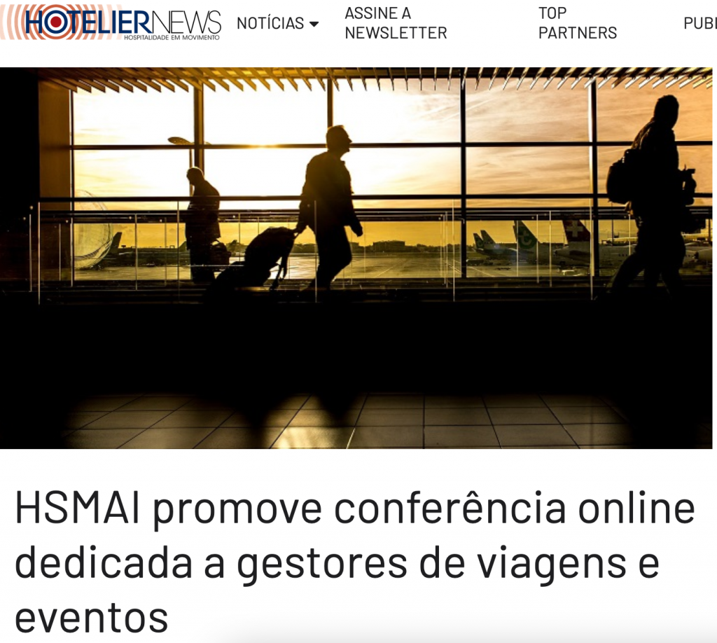 HSMAI promove conferência online dedicada a gestores de viagens e eventos