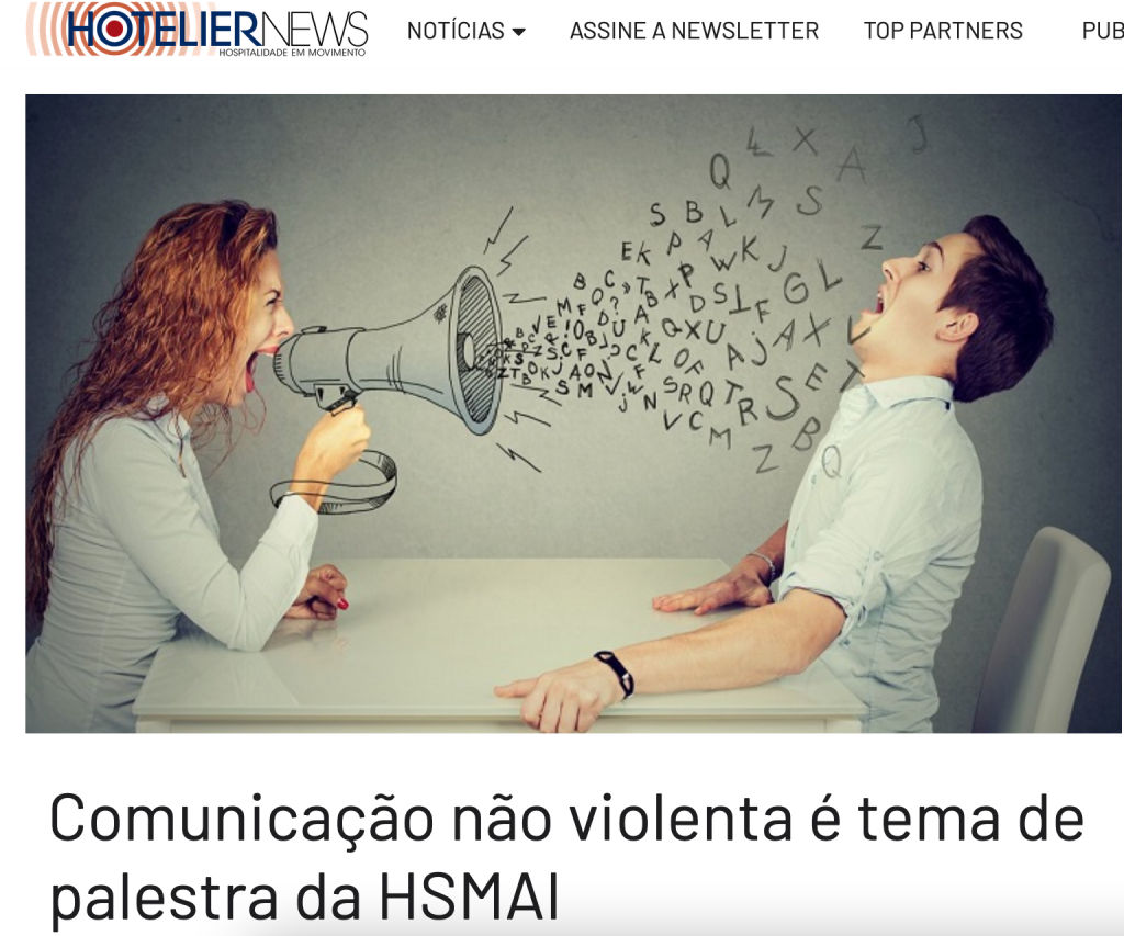 Comunicação não violenta é tema de palestra da HSMAI