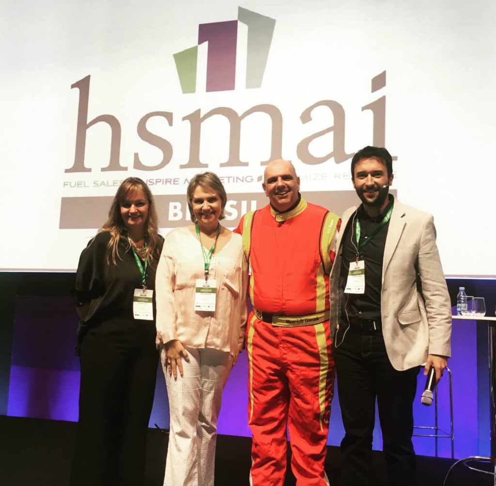 Equipe HSMAI com o Palestrante Maurício Louzada