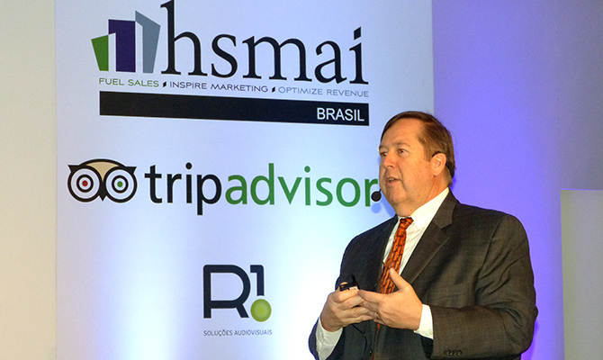 1ª CONFERENCE – CEO da HSMAI foca apresentação no Revenue Management