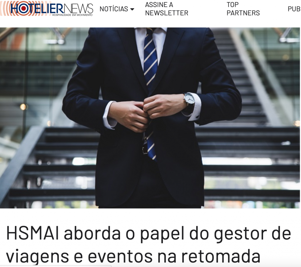 HSMAI aborda o papel do gestor de viagens e eventos na retomada