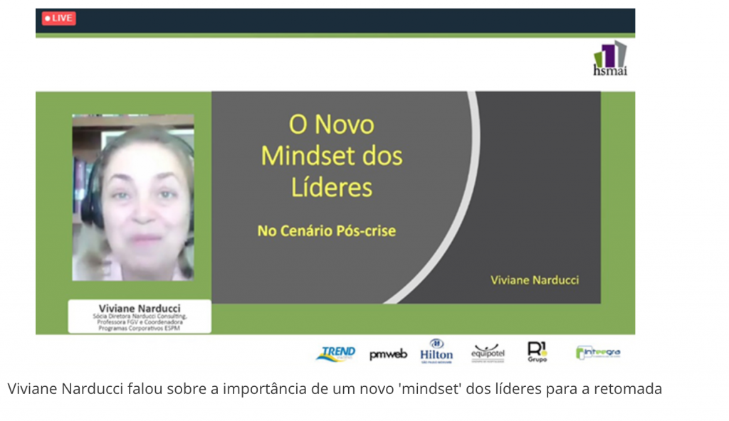 Novo mindset dos líderes pós crise é tema de palestra no evento da HSMAI