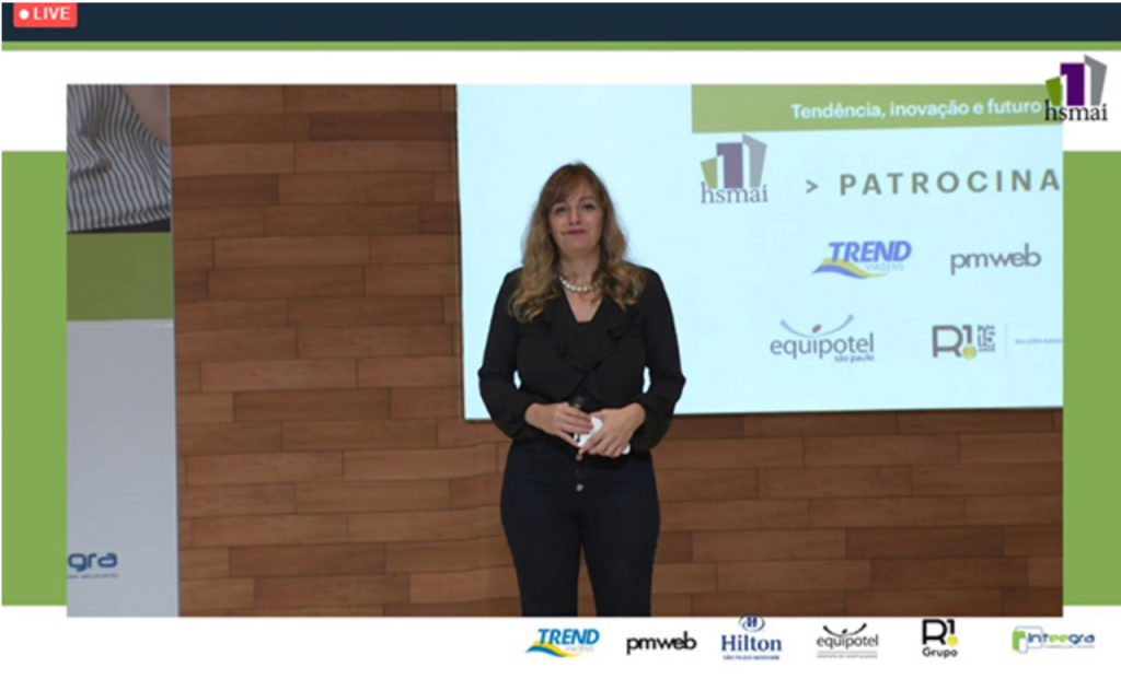 Abertura com Gabriela Otto (presidente HSMAI Brasil)