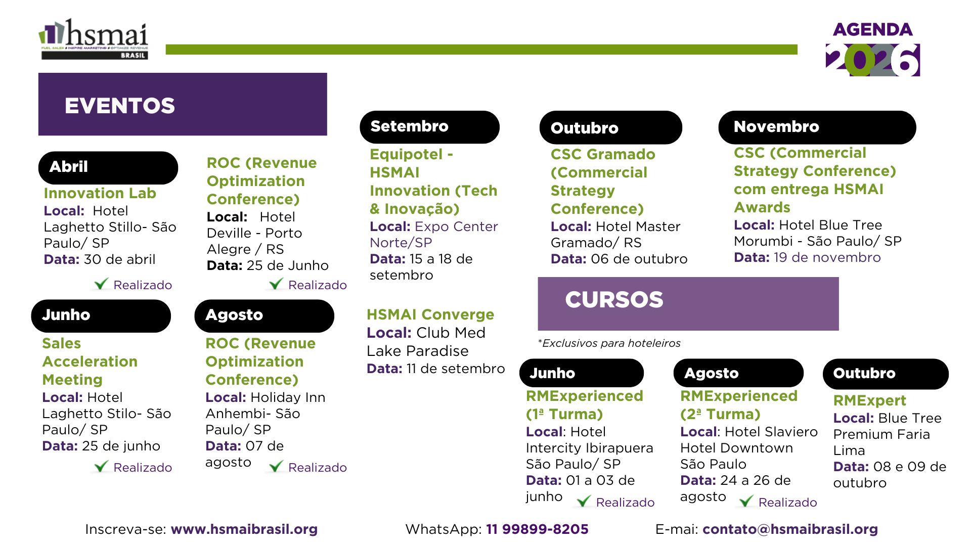 AGENDA BRASIL 2026